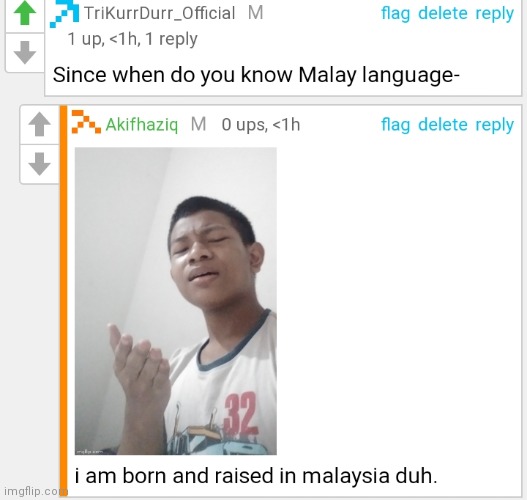 if any of you guys didn't know | made w/ Imgflip meme maker