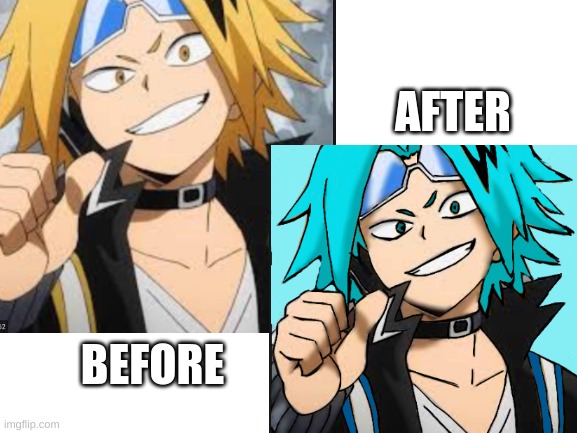 Another edit! | AFTER; BEFORE | made w/ Imgflip meme maker