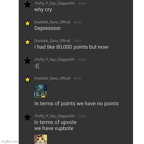 Thank you puffy ^w^ | made w/ Imgflip meme maker