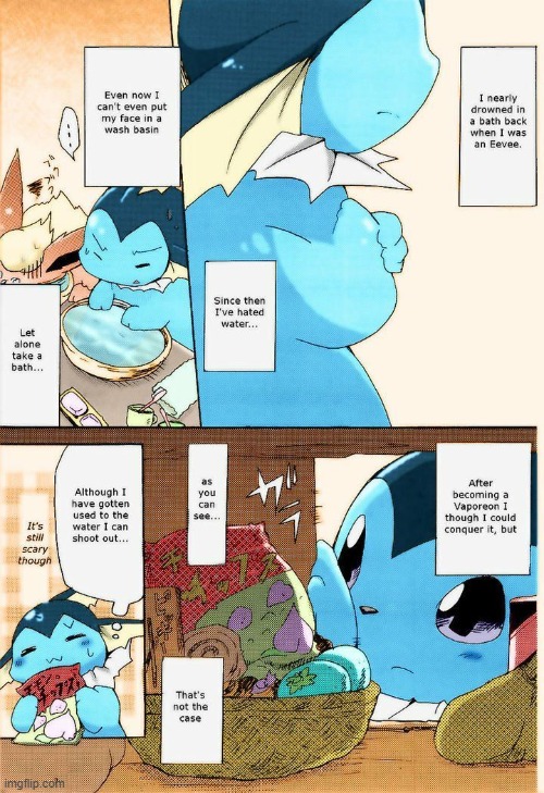 last post as a vaporeon | made w/ Imgflip meme maker
