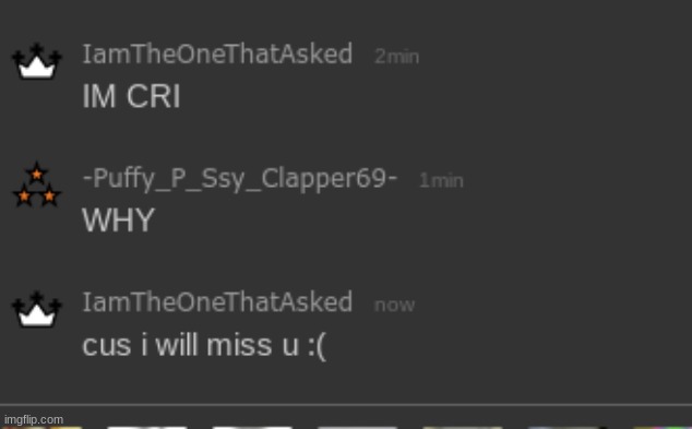 im sad | made w/ Imgflip meme maker