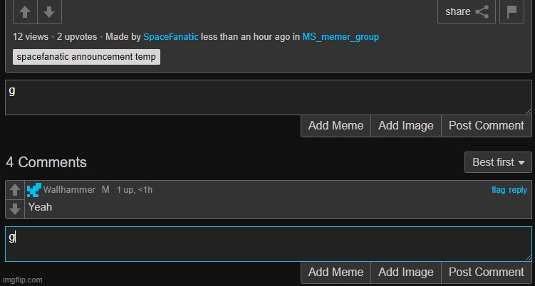 jus realized a new feature | made w/ Imgflip meme maker