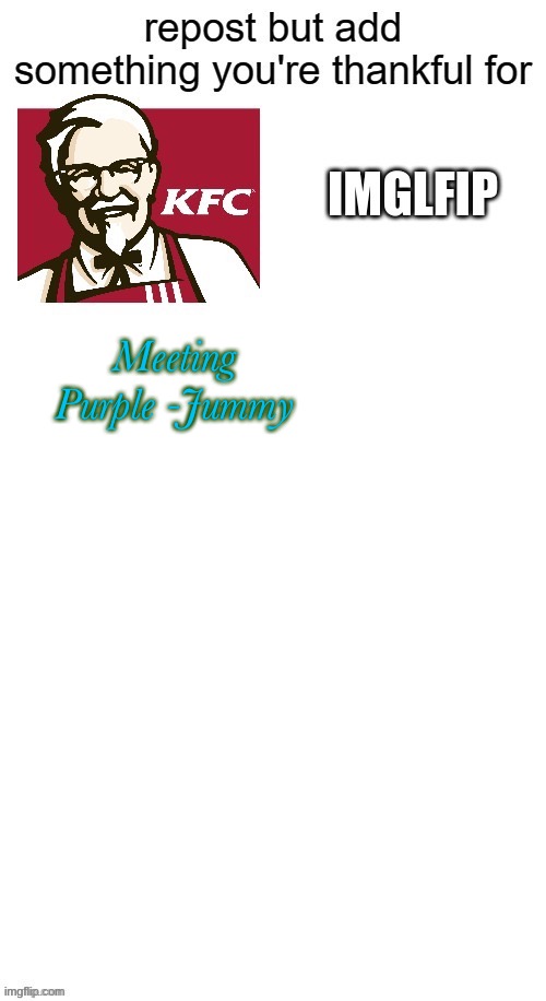 Meeting Purple -Jummy | made w/ Imgflip meme maker