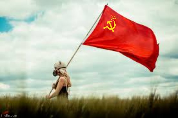 Soviet flag | image tagged in su,soviet union,facts,raising a flag over the reichstag | made w/ Imgflip meme maker