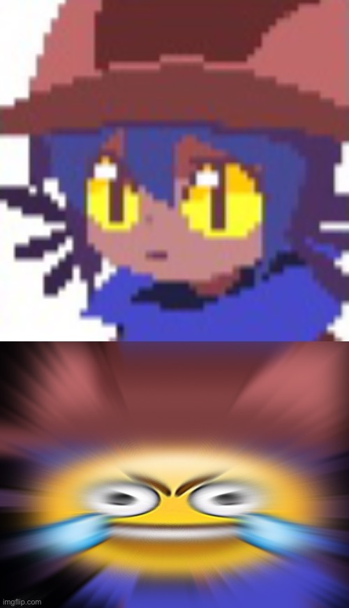 image tagged in cursed niko | made w/ Imgflip meme maker
