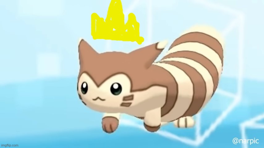 The king of the walcc | image tagged in furret walcc | made w/ Imgflip meme maker