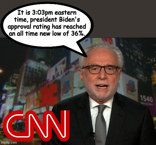 Brandon's New Low | It is 3:03pm eastern time, president Biden's approval rating has reached an all time new low of 36%. | image tagged in joe biden | made w/ Imgflip meme maker