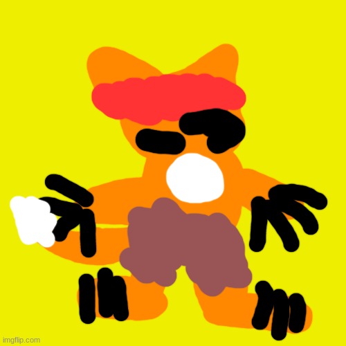 Mage the kitsune | image tagged in memes,blank transparent square | made w/ Imgflip meme maker