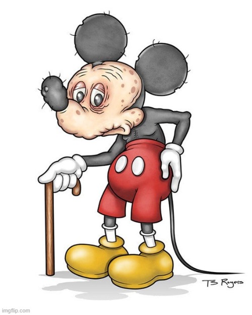 Happy 93rd birthday Mickey Mouse | image tagged in funny,meme,ohgod,why,sad | made w/ Imgflip meme maker