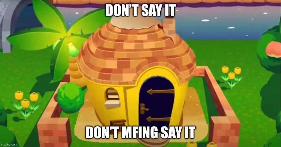 DON’T SAY IT; DON’T MFING SAY IT | made w/ Imgflip meme maker