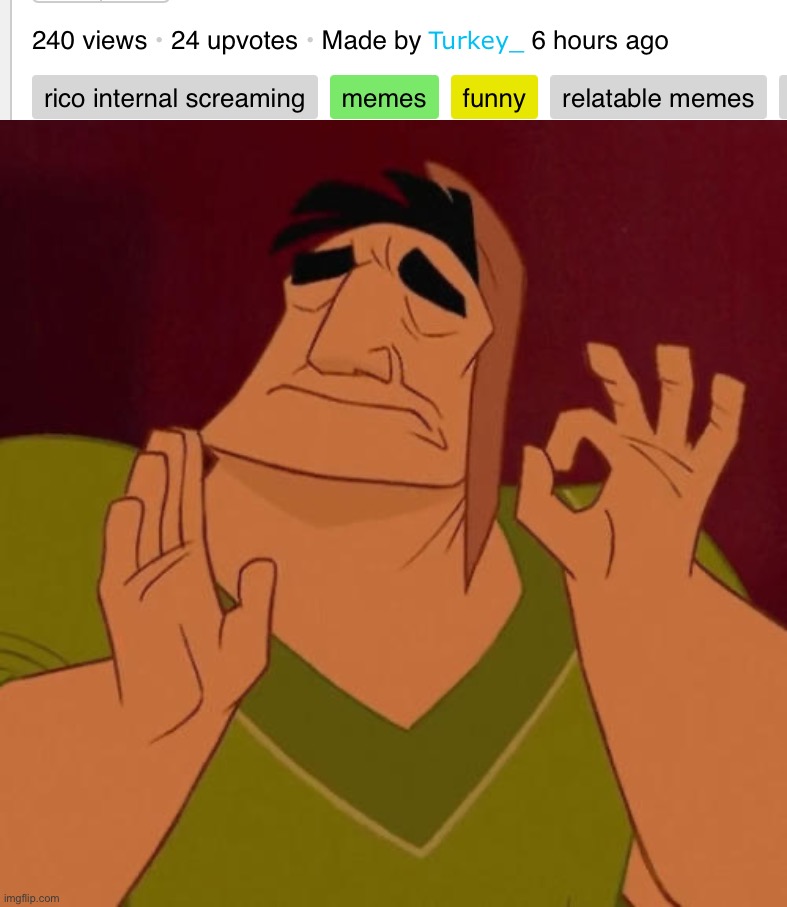 Perfect | image tagged in when x just right | made w/ Imgflip meme maker