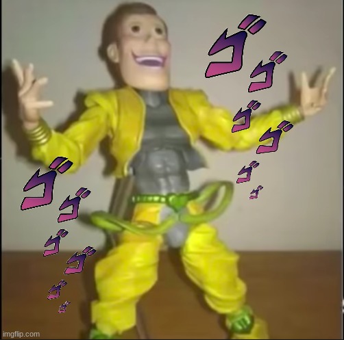 image tagged in jojo,woody,toy story,jojo mode,idk,help i have been kidnapped | made w/ Imgflip meme maker