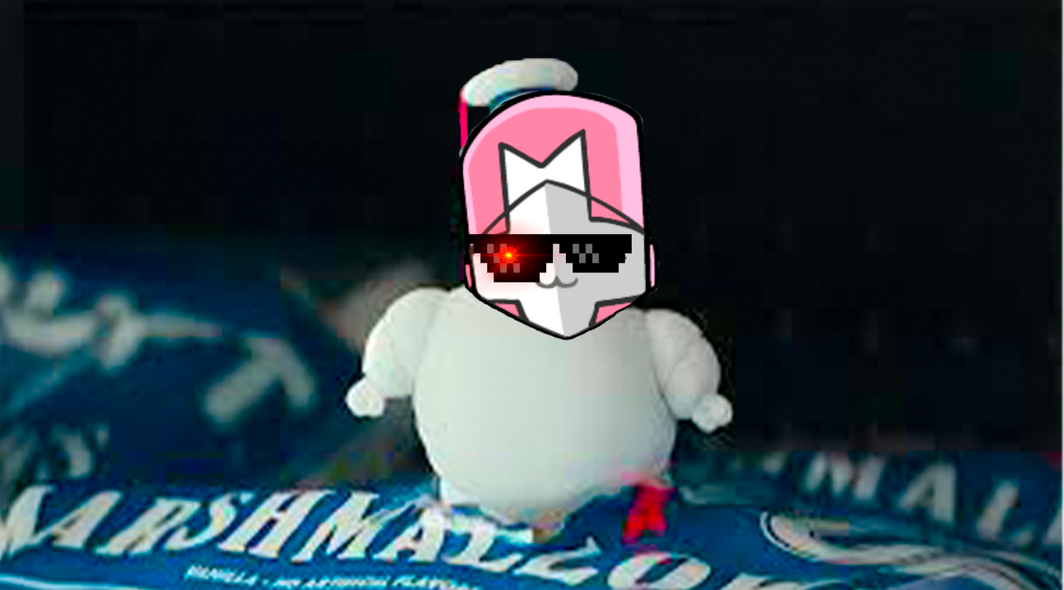 omar the fatMarshmellow Blank Meme Template