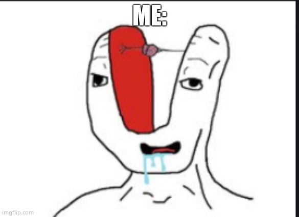 Small brain | ME: | image tagged in small brain | made w/ Imgflip meme maker