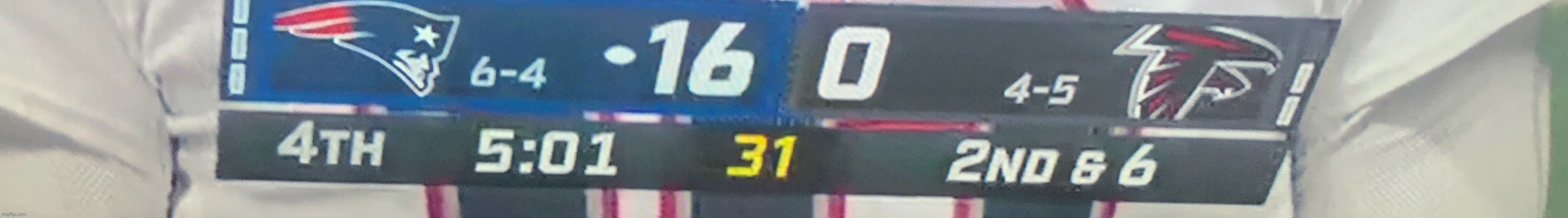 16-0. Falcons are done for | made w/ Imgflip meme maker