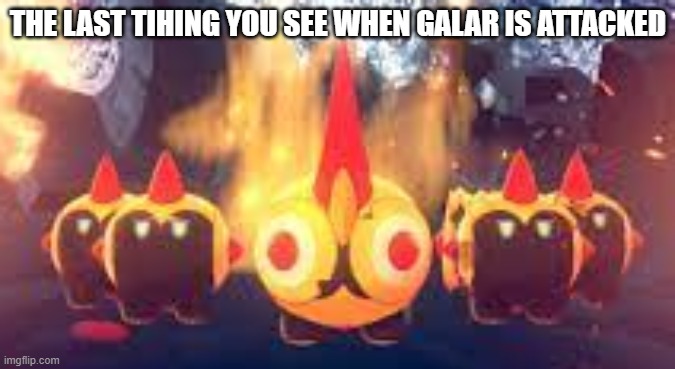 d e a t h | THE LAST TIHING YOU SEE WHEN GALAR IS ATTACKED | image tagged in falinks no retreat | made w/ Imgflip meme maker