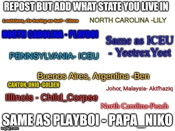 Louisiana, its boring as hell - Cinna | made w/ Imgflip meme maker