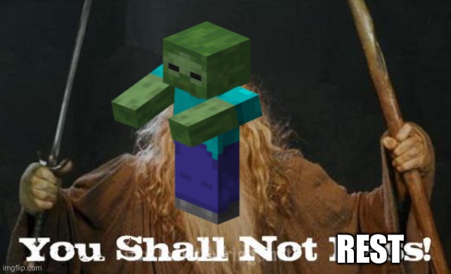 gandalf you shall not pass | REST | image tagged in gandalf you shall not pass | made w/ Imgflip meme maker