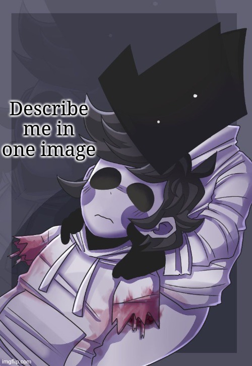 He died | Describe me in one image | image tagged in he died | made w/ Imgflip meme maker