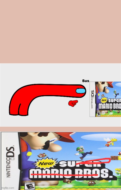 mario sus | image tagged in among us sus | made w/ Imgflip meme maker