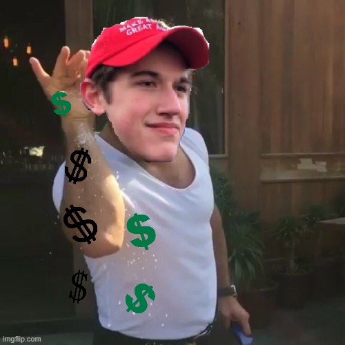 Nick Sandmann | image tagged in nick sandmann | made w/ Imgflip meme maker