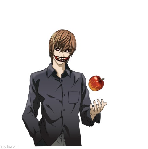 i made this | image tagged in light yagami | made w/ Imgflip meme maker