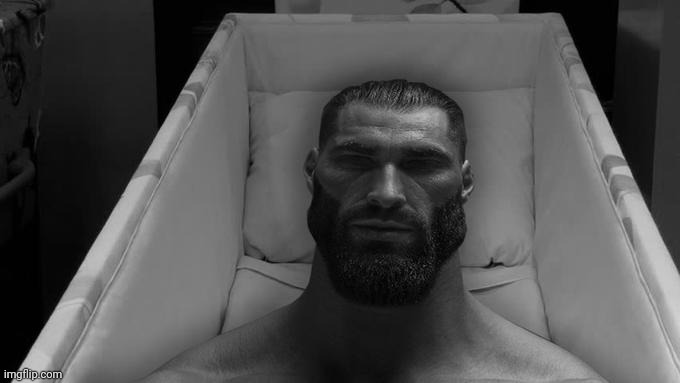 sleep chad | made w/ Imgflip meme maker