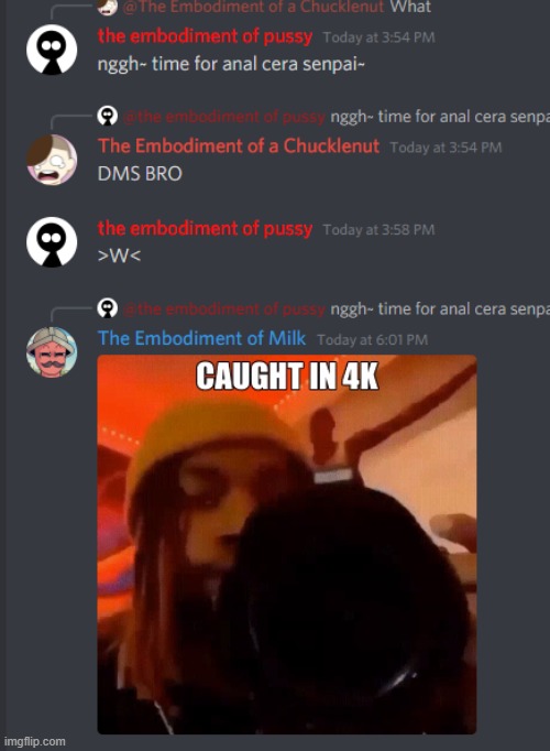 I just got back from work and this is what I find on Discord | made w/ Imgflip meme maker