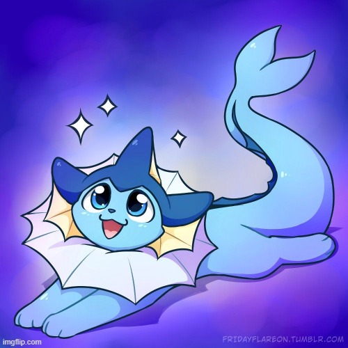 vaporeon | image tagged in vaporeon | made w/ Imgflip meme maker