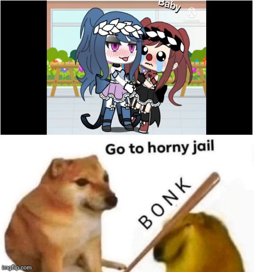 Horny Jail | image tagged in go to horny jail | made w/ Imgflip meme maker