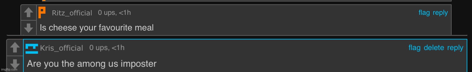 Question for the person below | made w/ Imgflip meme maker