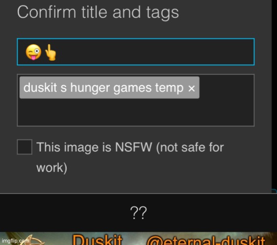 Mods, please let emojis appear in the title.??? | made w/ Imgflip meme maker
