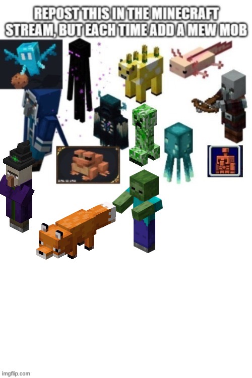 First Post | image tagged in minecraft,repost | made w/ Imgflip meme maker