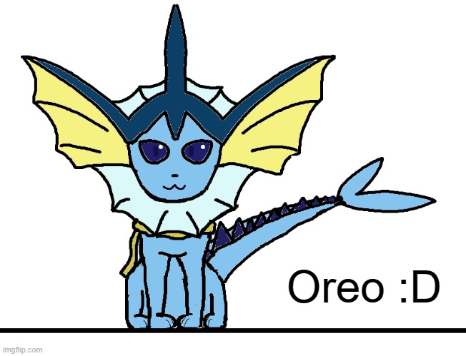 i drew him | Oreo :D | made w/ Imgflip meme maker