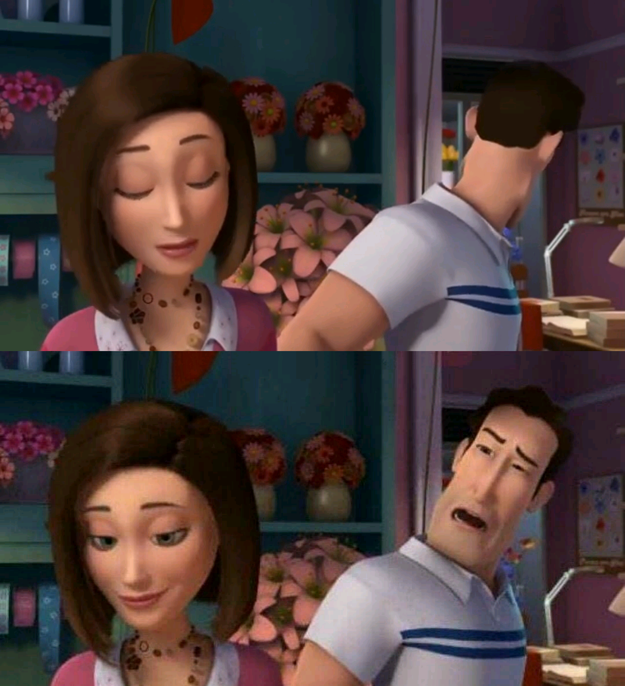 bee movie disgust meme Blank Meme Template