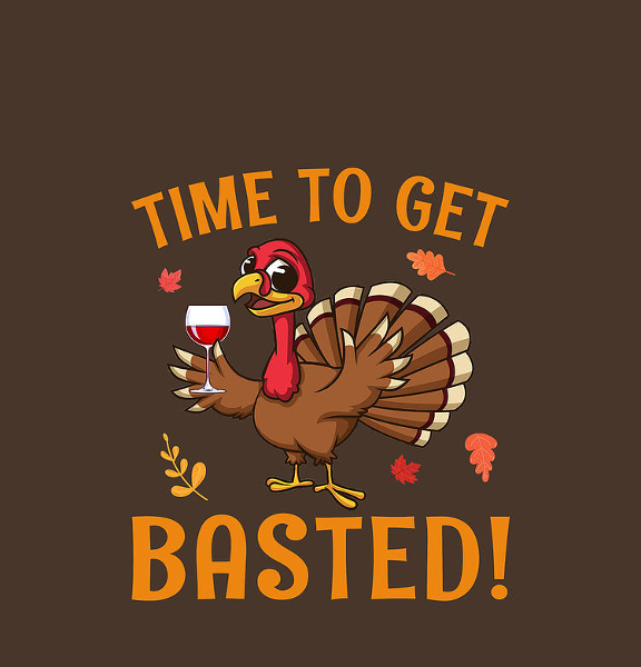 Thanksgiving Turkey - Time to get basted Blank Meme Template