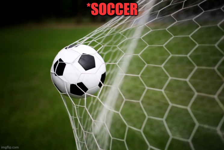 soccer | *SOCCER | image tagged in soccer | made w/ Imgflip meme maker
