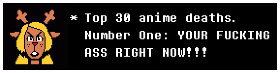 Noelle is gonna murder you Blank Meme Template