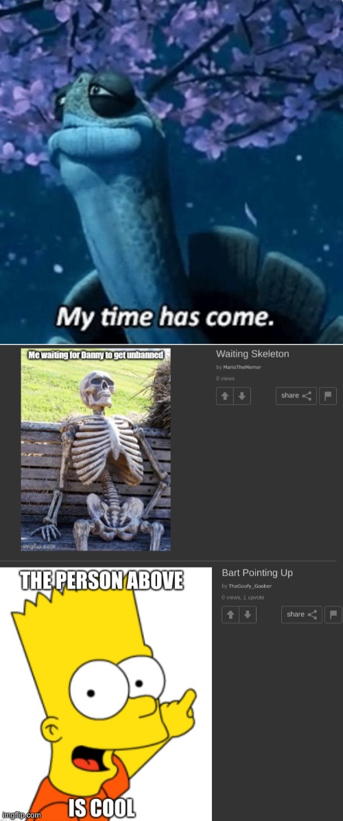 damn it i knew this would happen i thought "imagine mario posts" i jinxed it. | image tagged in memes,imgflip,funny | made w/ Imgflip meme maker