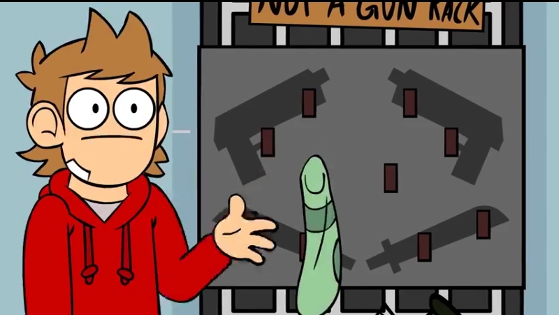 High Quality Tord Gun Rack Blank Meme Template