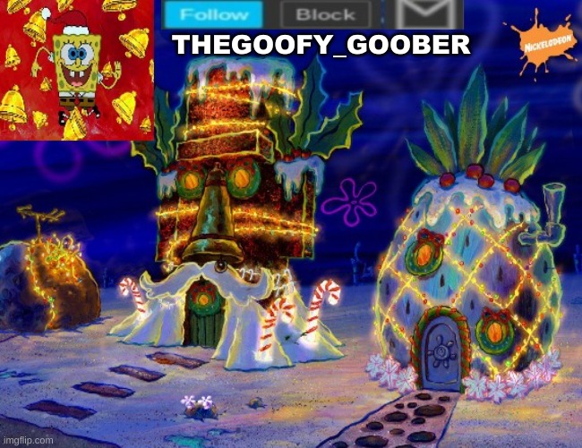 TheGoofy_Goober's festive announcement template Blank Meme Template