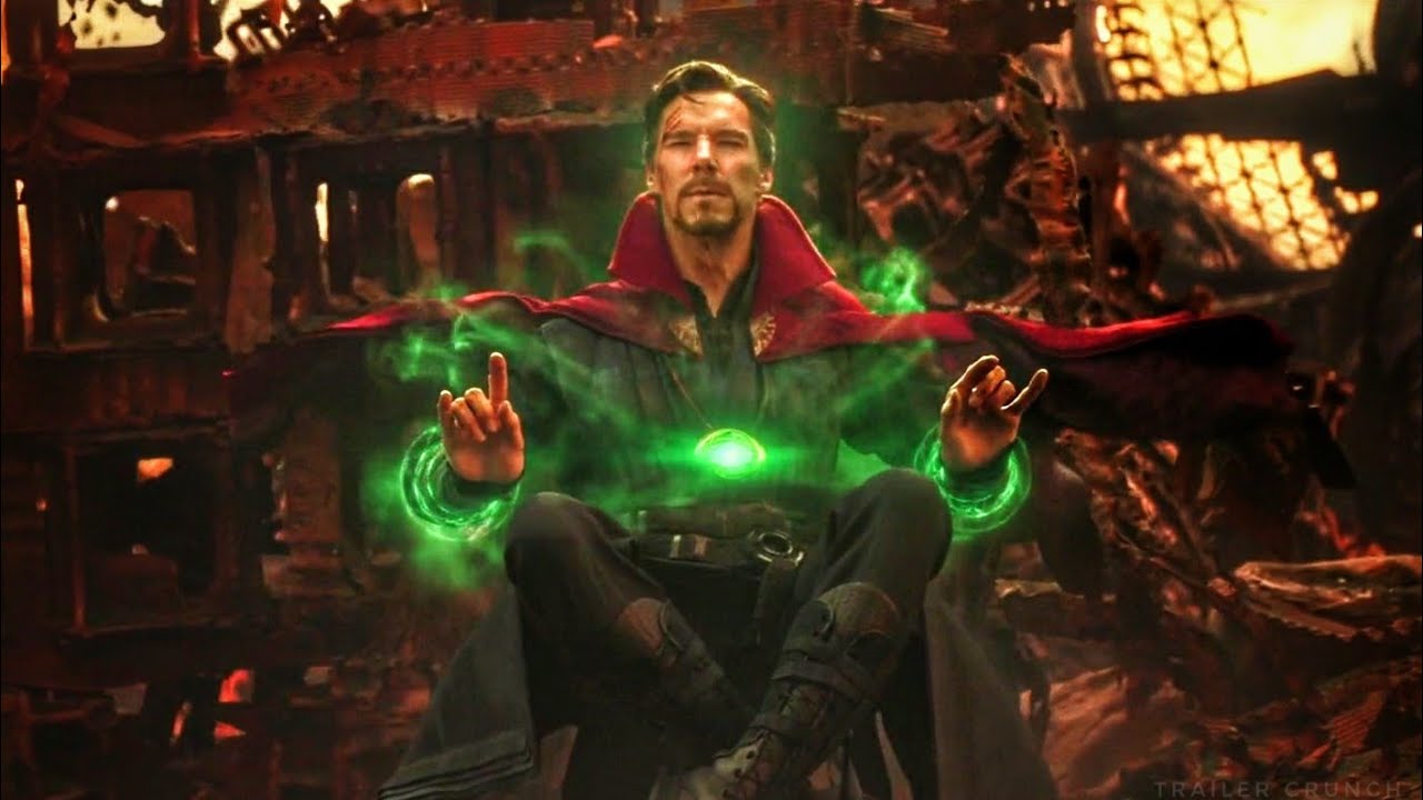 Dr Strange searches timelines Blank Meme Template