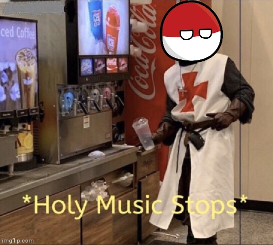 Holy music stops | image tagged in holy music stops | made w/ Imgflip meme maker