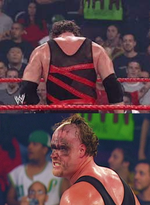 WWE Kane Unmasked face reveal Blank Meme Template