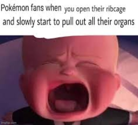 Pokemon fans when | image tagged in pokemon fans when | made w/ Imgflip meme maker