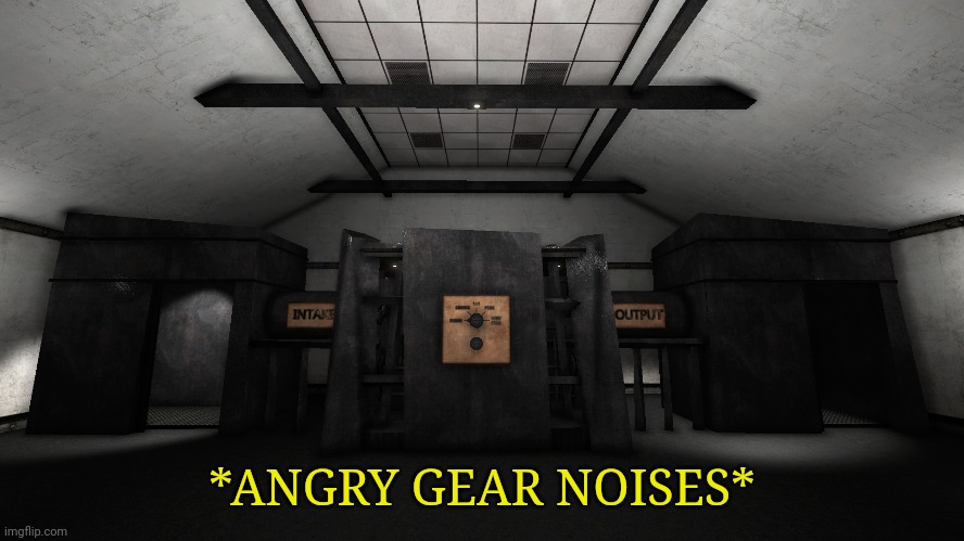 High Quality *angry gear noises* Blank Meme Template