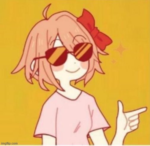 sayori thumbs up | image tagged in sayori thumbs up | made w/ Imgflip meme maker