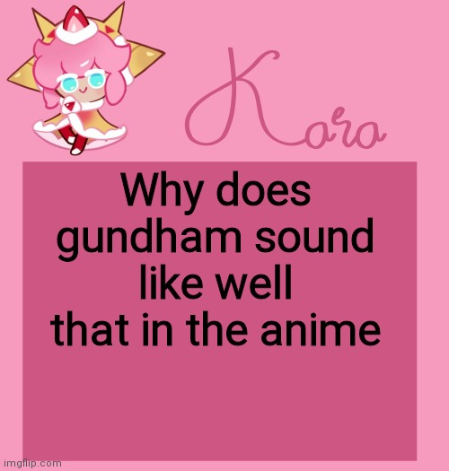 h | Why does gundham sound like well that in the anime | image tagged in h | made w/ Imgflip meme maker