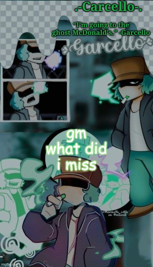 '' | gm
what did i miss | made w/ Imgflip meme maker