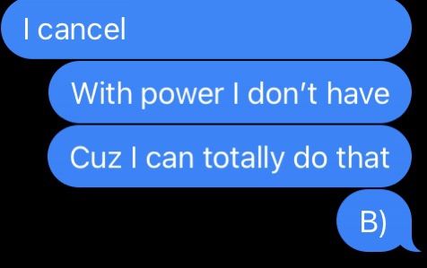Cancelling Blank Meme Template
